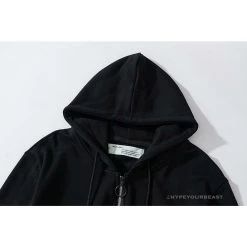 HypeYourBeast Hoodies & Jackets Off White Hoodie Black Sail
