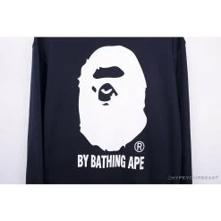 Hypeyourbeast BAPE Behind The Great Ape-Man Head Long Sleeve Shirt 'DARK BLUE' 12 Hypeyourbeast BAPE Behind The Great Ape-Man Head Long Sleeve Shirt 'DARK BLUE'