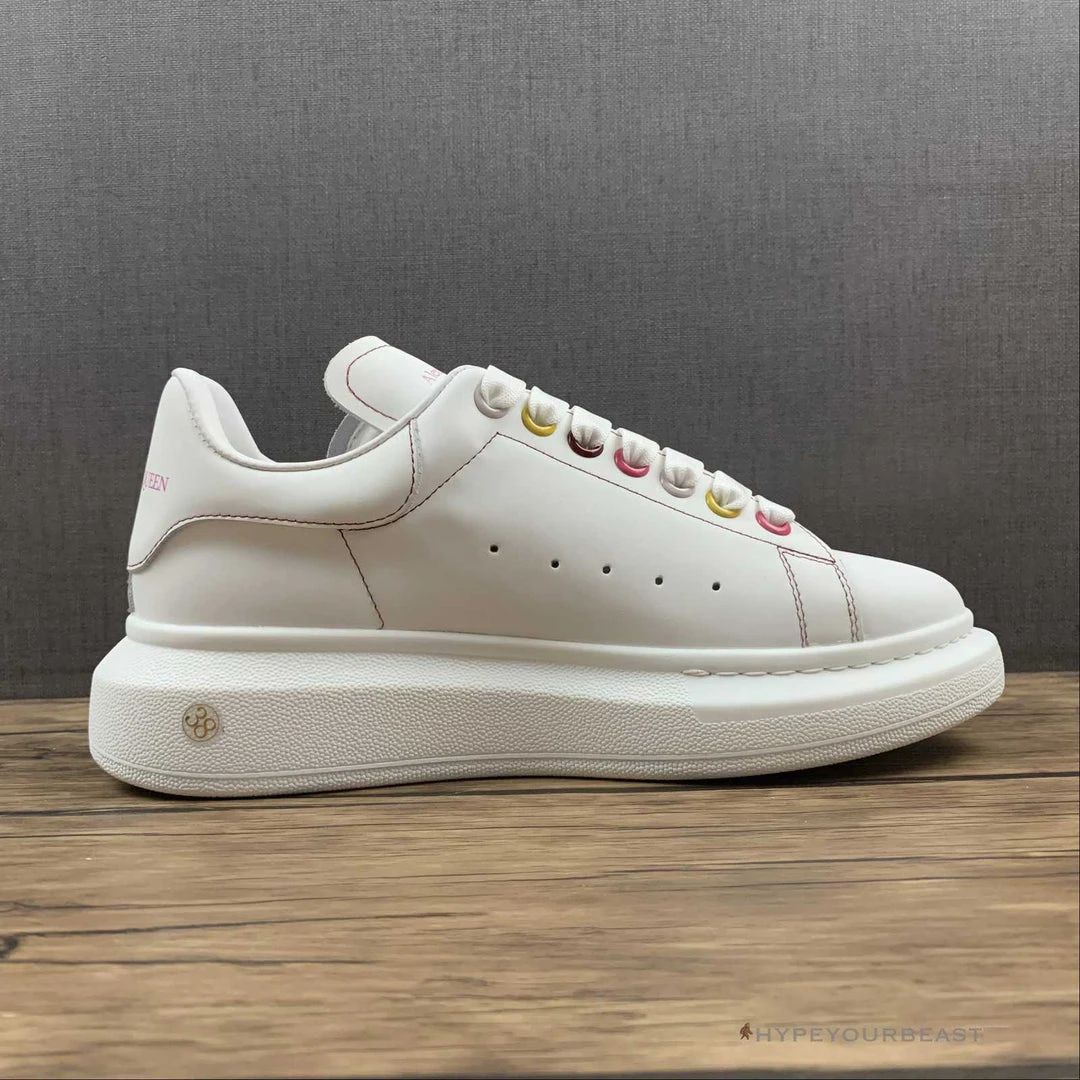 HypeYourBeast Alexander McQueen White / White / Pink 4 HypeYourBeast Alexander McQueen White / White / Pink