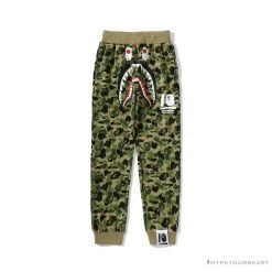 Hypeyourbeast BAPE Chinese Style Ink Camouflage 10th Anniversary Limited Pants 'GREEN'