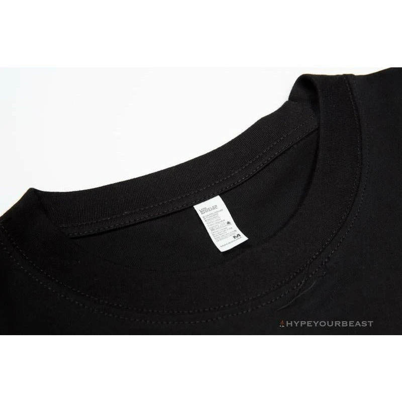 Hypeyourbeast OFF-WHITE Travisscott High Street Tee Shirt 'BLACK' 3 Hypeyourbeast OFF-WHITE Travisscott High Street Tee Shirt 'BLACK'