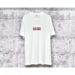Hypeyourbeast Supreme Red Flash Box Logo Tee Shirt T-Shirts