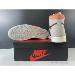 Hypeyourbeast Air Jordan 1 Retro High OG Neutral Grey Hyper Crimson