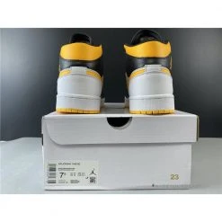 Hypeyourbeast Air Jordan 1 Mid 'Red Yellow Swoosh'