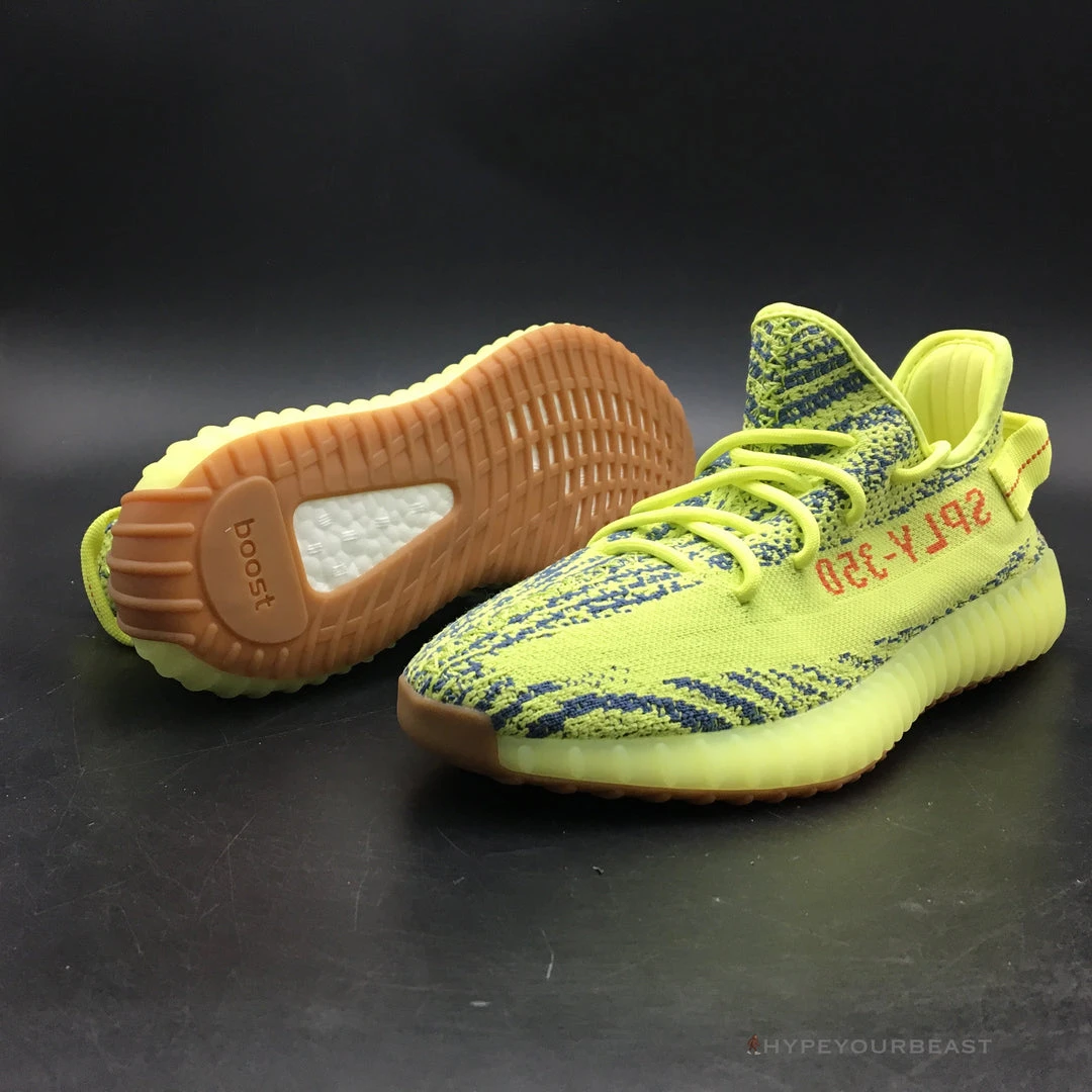 Hypeyourbeast Yeezy Boost 350 V2 'Semi Frozen Yellow' 4 Hypeyourbeast Yeezy Boost 350 V2 'Semi Frozen Yellow'