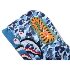 HypeYourBeast Bape Camo Hoodie Shark Head BLUE