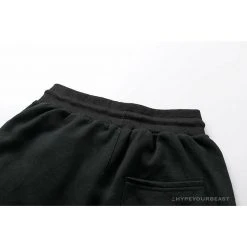 Hypeyourbeast BAPE Classic Ape Head Embroidered Standard Cotton Terry Pants 'BLACK' Clothes 17 Hypeyourbeast BAPE Classic Ape Head Embroidered Standard Cotton Terry Pants 'BLACK' Clothes