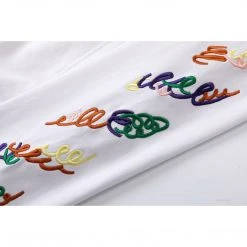 HypeYourBeast Off White Hoodie Embroidered White