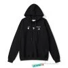 HypeYourBeast Hoodies & Jackets Off-White Green Hoodie - Black