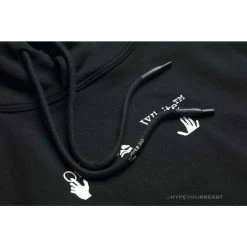 HypeYourBeast Hoodies & Jackets Off White Hoodie Black BLUE