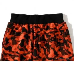 Hypeyourbeast BAPE X XO Co-Branded Camouflage Pants 'RED' Clothes
