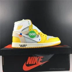 Hypeyourbeast Off-White X Air Jordan 1 High Canary Yellow