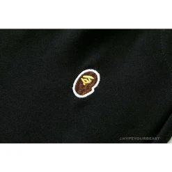 Hypeyourbeast BAPE Classic Ape Head Embroidered Standard Cotton Terry Pants 'BLACK' Clothes 16 Hypeyourbeast BAPE Classic Ape Head Embroidered Standard Cotton Terry Pants 'BLACK' Clothes