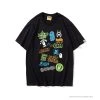 Hypeyourbeast BAPE Street Graffiti Tee Shirt 'BLACK'