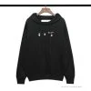 HypeYourBeast Hoodies & Jackets Off White Hoodie Black BLUE