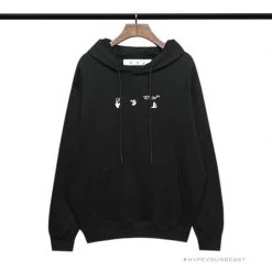 HypeYourBeast Hoodies & Jackets Off White Hoodie Black BLUE