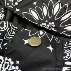 HypeYourBeast Supreme X TNF Bandana Jacket Black Hoodies & Jackets