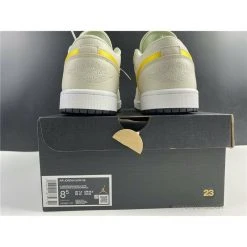 Hypeyourbeast Air Jordan 1 Low 'Palm Tree Beige Yellow'