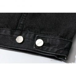 HypeYourBeast Palm Angels Jean Jacket Black