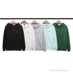 Hypeyourbeast BAPE Classic Ape Head Hoodie 'GREEN' Clothes 7 Hypeyourbeast BAPE Classic Ape Head Hoodie 'GREEN' Clothes