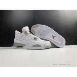 HypeYourBeast Air Jordan 4 'White Tech Grey'