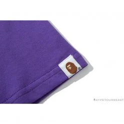 Hypeyourbeast BAPE Baby Milo Cartoon Vest Color Matching Tee Shirt