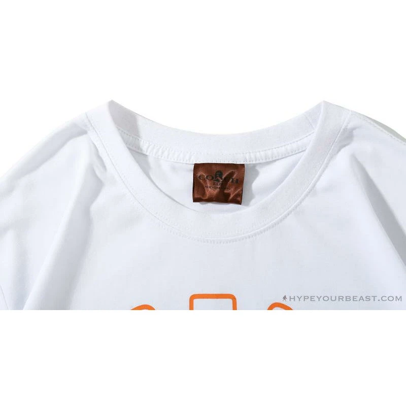 Hypeyourbeast BAPE Little Dinosaur Cartoon Line Tee Shirt 3 Hypeyourbeast BAPE Little Dinosaur Cartoon Line Tee Shirt