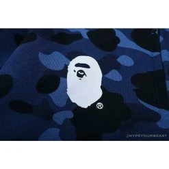 Hypeyourbeast BAPE X PSG Paris Saint-Germain Camouflage Blue Hoodie Clothes