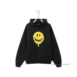 HypeYourBeast BCG Smile Hoodie Black Hoodies & Jackets