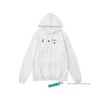 HypeYourBeast Off-White Green Hoodie - White Hoodies & Jackets