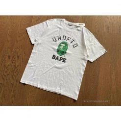 Hypeyourbeast UNDFTD X Bape Tee Shirt White Clothes