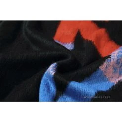 HypeYourBeast Off White Hoodie Blue Pink Hoodies & Jackets