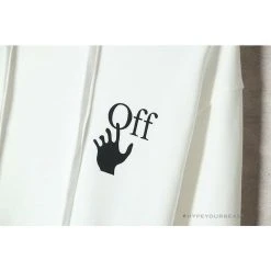 HypeYourBeast Off White Hoodie Skull White Hoodies & Jackets