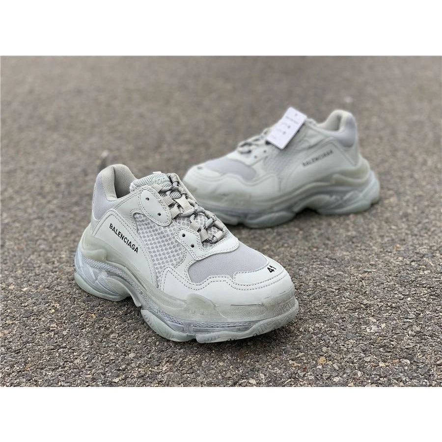 Hypeyourbeast BCG Triple S Clear Sole Grey 2 Hypeyourbeast BCG Triple S Clear Sole Grey