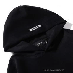 HypeYourBeast FOG Hoodie Reflective ‘ESSENTIALS’ Black Hoodies & Jackets