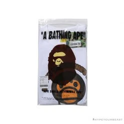 Hypeyourbeast BAPE Baby Milo Valentine's Day Chocolate Tee Shirt 'WHITE' Clothes 7 Hypeyourbeast BAPE Baby Milo Valentine's Day Chocolate Tee Shirt 'WHITE' Clothes