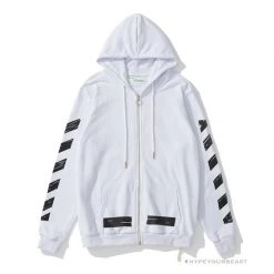 HypeYourBeast Hoodies & Jackets Off White Hoodie White & Black