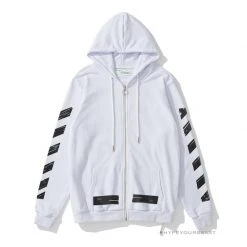 HypeYourBeast Off White Hoodie Seeing Things White Hoodies & Jackets