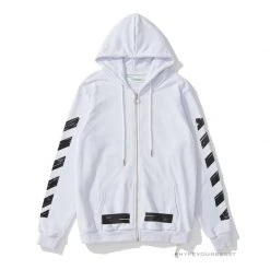 HypeYourBeast Off White Hoodie Seeing Things White Hoodies & Jackets