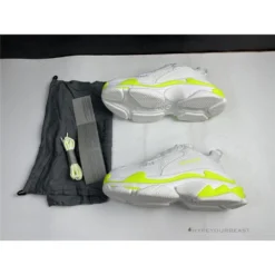 HypeYourBeast BCG Triple S White Neon Yellow Balenciaga Triple S