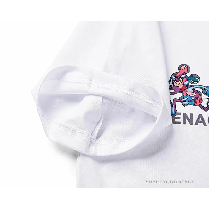 Hypeyourbeast T-Shirts OFF-WHITE Joint Running Mickey Mouse Arrow Tee Shirt 'WHITE' 5 Hypeyourbeast T-Shirts OFF-WHITE Joint Running Mickey Mouse Arrow Tee Shirt 'WHITE'