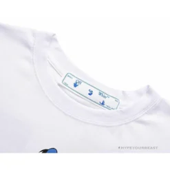 Hypeyourbeast OFF-WHITE Summer Donald Duck Print Tee Shirt 'WHITE' 14 Hypeyourbeast OFF-WHITE Summer Donald Duck Print Tee Shirt 'WHITE'