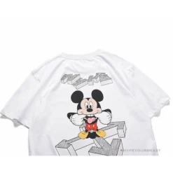 Hypeyourbeast OFF-WHITE Mickey Bluff Face Tee Shirt 'WHITE' 22 Hypeyourbeast OFF-WHITE Mickey Bluff Face Tee Shirt 'WHITE'