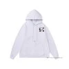 HypeYourBeast Off White Hoodie Jabba Flower - White Hoodies & Jackets