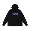 HypeYourBeast Hoodies & Jackets Vlone Purple And Black Friends Hoodie