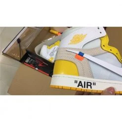 Hypeyourbeast Off-White X Air Jordan 1 High Canary Yellow