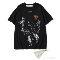 Hypeyourbeast OFF-WHITE The Virgin And Child With Saint Anne Tee Shirt 'BLACK' T-Shirts 33 Hypeyourbeast OFF-WHITE The Virgin And Child With Saint Anne Tee Shirt 'BLACK' T-Shirts