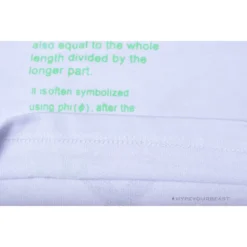 Hypeyourbeast OFF-WHITE Golden Ratio Shorts 'WHITE'