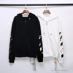 Hypeyourbeast OFF-WHITE Angel Jesus Religious Print Hoodie 'WHITE'