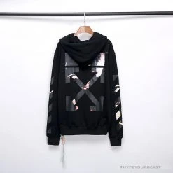 Hypeyourbeast OFF-WHITE Angel Jesus Religious Print Hoodie 'BLACK' Hoodies & Jackets